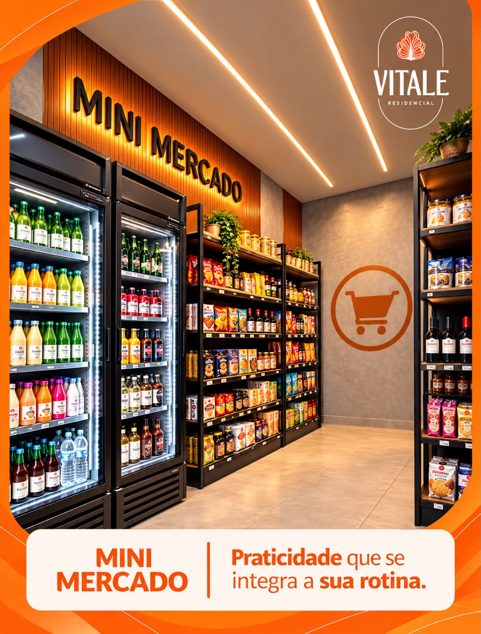 Mini mercado do Vitale Residencial